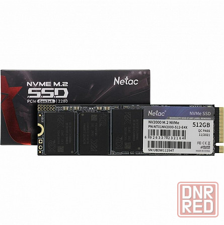Твердотельный накопитель Ssd M.2 Nvme Netac Nv2000 512gb Pcie Nvme 3.0 X4 3d Nand Nt01nv2000-512-E4x Макеевка - изображение 2