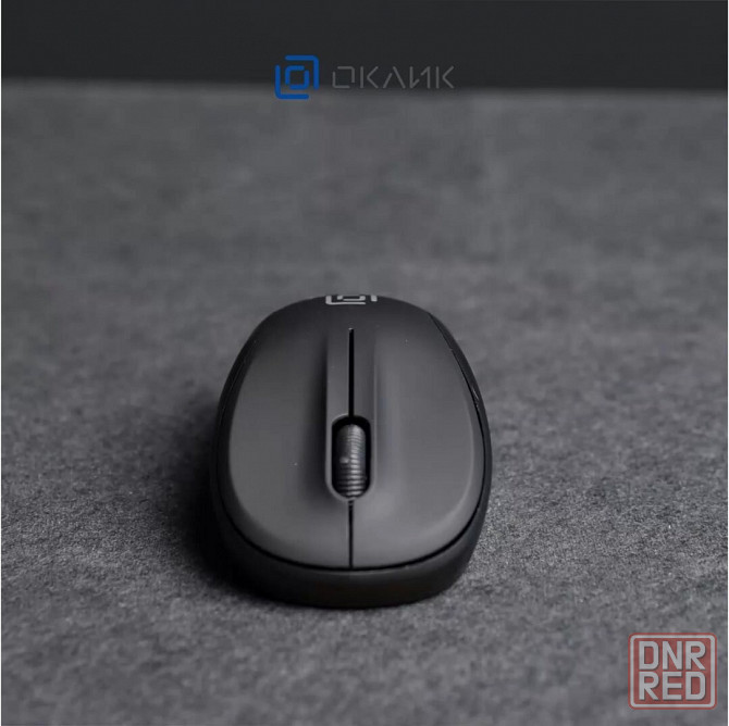 Мышь оклик 665mw черный оптическая (1000dpi) беспроводная Usb (3but) (арт-7612) Макеевка - изображение 2