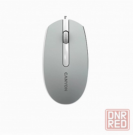 Мышь Canyon M-10, темно-серый (Cne-Cms10dg) оптический, 1000 Dpi, Usb, проводная (арт-7881) Макеевка - изображение 1