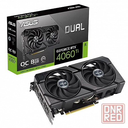 Видеокарта Asus Nvidia Geforce Rtx 4060 Ti 8gb Dual-Rtx4060ti-O8g-Evo/Rtx4060ti, Hdmi, Dp*3,8g, D6 ( Макеевка - изображение 2