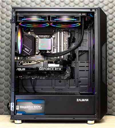 Игровой компьютер Byte-Platfrom | Intel Core I5-13600kf (14ядер/20потоков) | Zalman 800w | Wi-Fi | S Макеевка