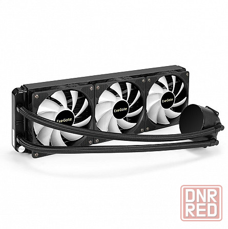 Комплект водяного охлаждения Exegate Blackwater-360. Pwm. Rgb (Rgb подсветка, (Ex297325rus) (арт-537 Макеевка - изображение 2