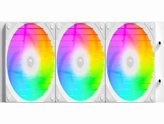 Сво для процессора Id-Cooling Fx360 Inf White (All Intel/Amd, 3*120mm Fan, 2900rpm, 27.2 дб, 350w, P Макеевка