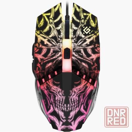 Мышь Defender Prototype Gm-670l, черный (52670) оптический, 2400 Dpi, Usb (арт-2999) Макеевка - изображение 2