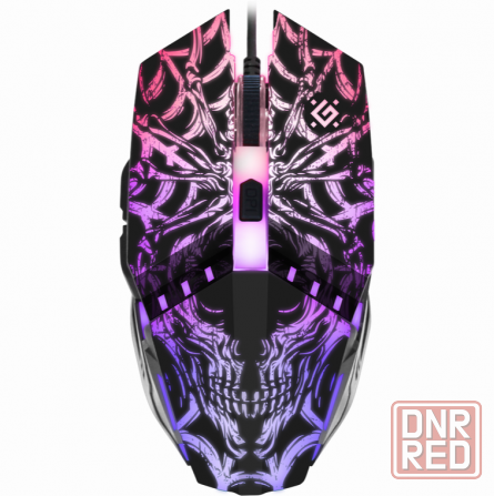 Мышь Defender Prototype Gm-670l, черный (52670) оптический, 2400 Dpi, Usb (арт-2999) Макеевка - изображение 1