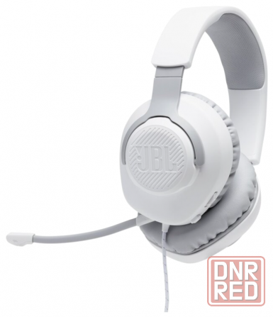 Игровые наушники Jbl Quantum 100 White (Jblquantum100wht) (арт-2215) Макеевка - изображение 2