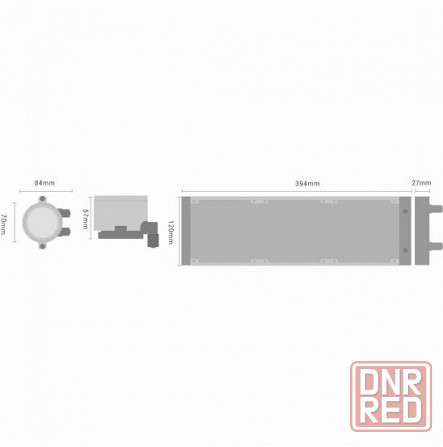 Сво Pccooler Da360 Pro, для процессора, Argb, Digital, Bk (арт-6681) Макеевка - изображение 4