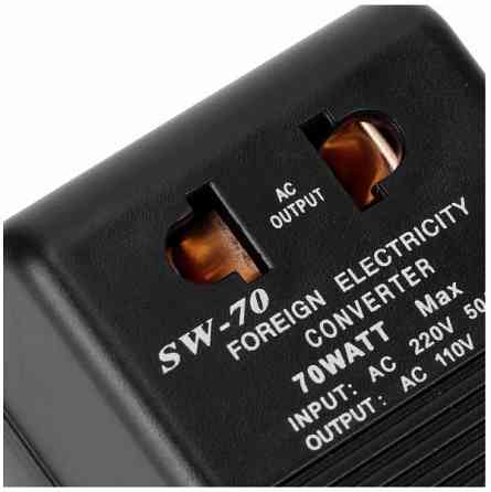 Преобразователь напряжения (блок питания, адаптер, трансформатор,) с 220 на 110V 70W Донецк