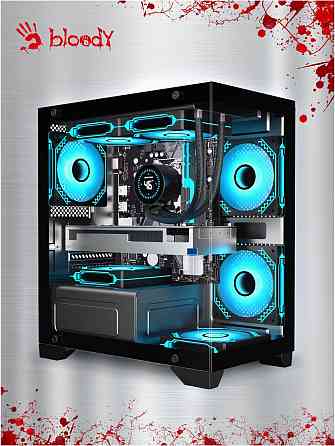 Компьютерный корпус Matx Bloody Bd-Cc103 черный (Bd-Cc103-Bk) (арт-3847) Макеевка