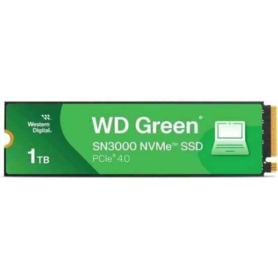 Твердотельный накопитель Ssd Western Digital Green Sn3000, 1000gb, M.2 2280, Pcie 4.0 X4 (Wds100t4g0 Макеевка