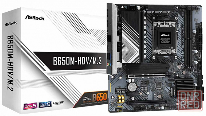 Материнская плата Asrock B650m-Hdv/M.2 (Am5 Matx) (арт-4453) Макеевка - изображение 1