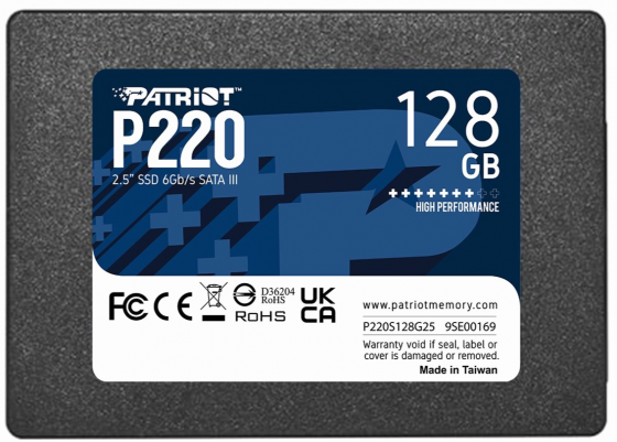 Ssd накопитель Patriot P220 P220s1tb25 1тб, 2.5 (арт-9148) Макеевка