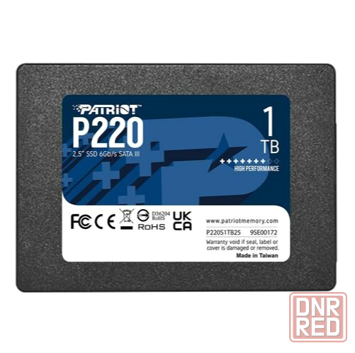 Ssd накопитель Patriot P220 P220s1tb25 1тб, 2.5 (арт-9148) Макеевка - изображение 2