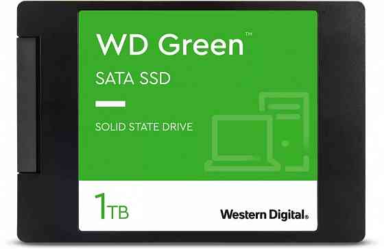 Твердотельный накопитель Ssd 1tb Western Digital Green Wds100t3g0a Sata3 2.5 (арт-6061) Макеевка
