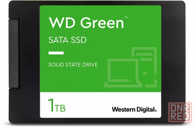 Твердотельный накопитель Ssd 1tb Western Digital Green Wds100t3g0a Sata3 2.5 (арт-6061) Макеевка - изображение 1