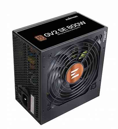 Блок питания Zalman Zm800-Gv2se, 800 вт, 80 Plus Bronze, черный (арт-8307) Макеевка