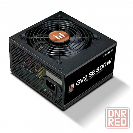 Блок питания Zalman Zm800-Gv2se, 800 вт, 80 Plus Bronze, черный (арт-8307) Макеевка - изображение 1