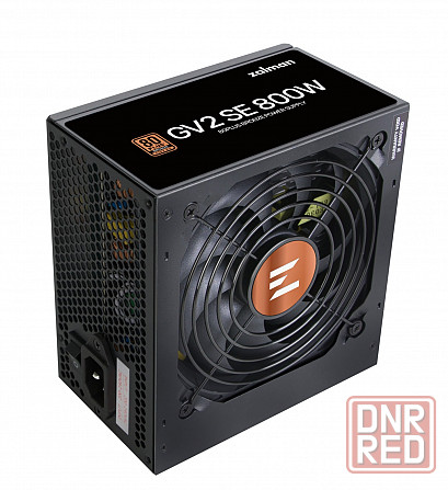 Блок питания Zalman Zm800-Gv2se, 800 вт, 80 Plus Bronze, черный (арт-8307) Макеевка - изображение 2