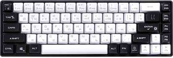 Клавиатура Defender Aris Gk-349, Usb, белый + черный [45349] (арт-8146) Макеевка