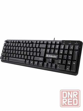 Проводная клавиатура Defender Symbol Hb-559 (Ru, черный,104 кн,1.5м) (45559) (арт-2526) Макеевка - изображение 3