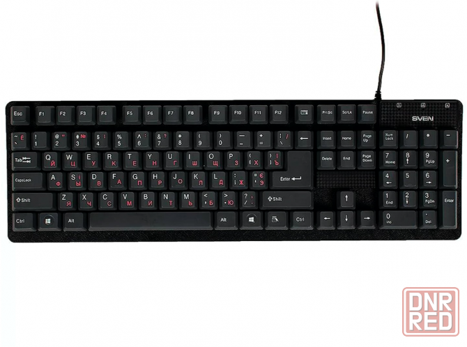 Клавиатура Sven проводная Standard 301, Usb, 104 клавиши, черная (Sv-03100301ub) (арт-8780) Макеевка - изображение 2