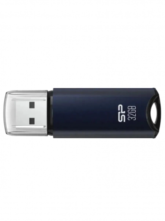 Usb-флешка Silicon Power Marvel M02 Sp032gbuf3m02v1b 32gb Usb 3.0, синий (арт-9162) Макеевка