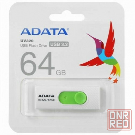 Память Usb Flash 64 гб Adata Uv320 [Auv320-64g-Rwhgn] (арт-5533) Макеевка - изображение 4