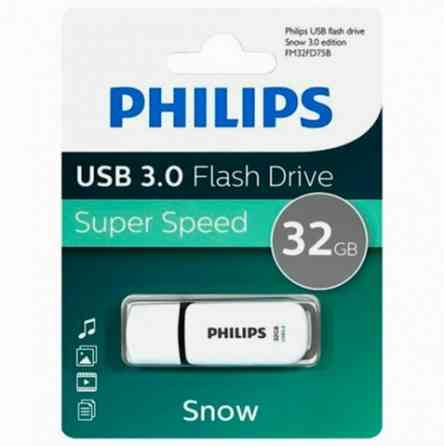 Usb-флешка Philips Fm32fd75b/97 32gb Snow3.0 32gb, Usb 3.0 (арт-7921) Макеевка