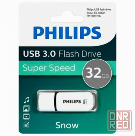 Usb-флешка Philips Fm32fd75b/97 32gb Snow3.0 32gb, Usb 3.0 (арт-7921) Макеевка - изображение 3