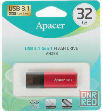 Память Usb Flash 32 гб Apacer Ah25 Ap32gah25br-1 (арт-3246) Макеевка - изображение 1