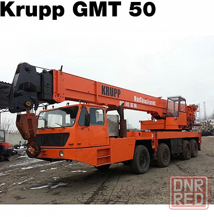 Продажа спецтехники - автокран Krupp 50GMT 1973г.в. Макеевка - изображение 1