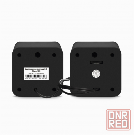 Акустическая система стерео Exegate Disco 160 Ex287050rus, 2x3вт, питание от Usb, черный (Ret) (арт- Макеевка - изображение 4
