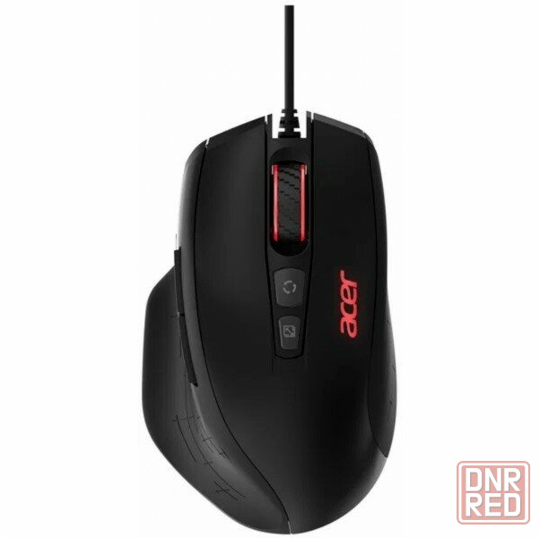 Мышь проводная Acer Omw124 черный, 6400 Dpi, Usb, кнопки - 8 (арт-1413) Макеевка - изображение 1