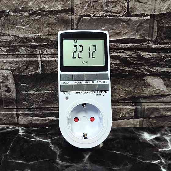 Розетка с таймером умная электронная Донецк