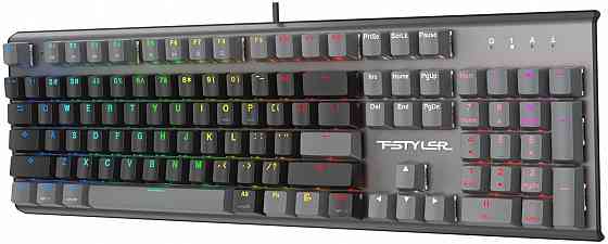 Клавиатура A4tech Fstyler Fs100 Neon механическая черный Usb For Gamer Led (Fs100) (арт-1600) Макеевка