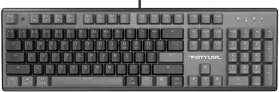 Клавиатура A4tech Fstyler Fs100 Neon механическая черный Usb For Gamer Led (Fs100) (арт-1600) Макеевка