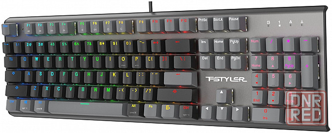 Клавиатура A4tech Fstyler Fs100 Neon механическая черный Usb For Gamer Led (Fs100) (арт-1600) Макеевка - изображение 4