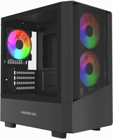 Корпус Powercase Mistral Micro A15b Black (Cmma15b-L3) (арт-6106) Макеевка