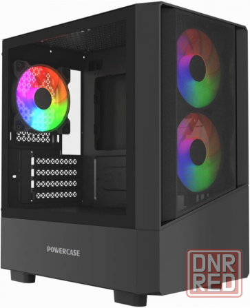Корпус Powercase Mistral Micro A15b Black (Cmma15b-L3) (арт-6106) Макеевка - изображение 1