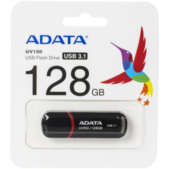 Usb-флешка A-Data Auv150-128g-Rbk 128gb Uv150, Usb 3.0, черный (арт-2771) Макеевка