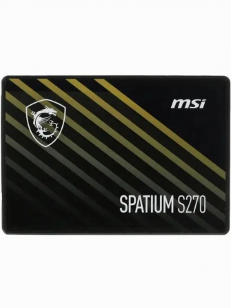 Ssd 2.5" 240gb Sata Msi Spatium S270 (S78-440n070-P83) 500/400, Iops 50/80k, Mtbf 2m, 110tbw, 0,25dw Макеевка