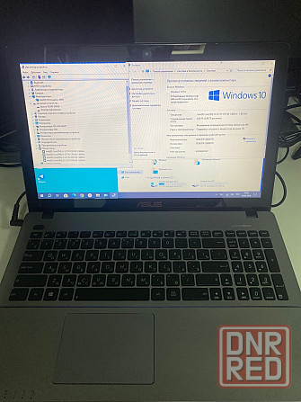 Ноутбук Asus x550c i3-3217u DDR3 6Gb SSD240Gb HDD320Gb Win10 с сенсорным экраном Донецк - изображение 1