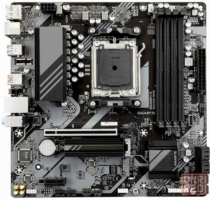 Материнская плата Gigabyte B650m K Am5, Micro-Atx (арт-9754) Макеевка - изображение 2
