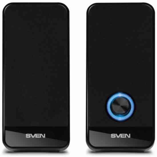 Колонки 2.0 Sven 320 черный (Sv-014636) (арт-5510) Макеевка