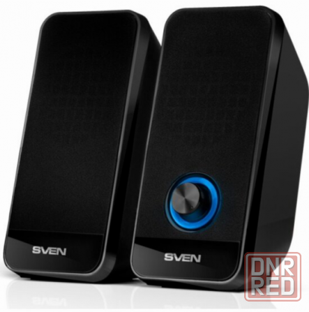 Колонки 2.0 Sven 320 черный (Sv-014636) (арт-5510) Макеевка - изображение 1