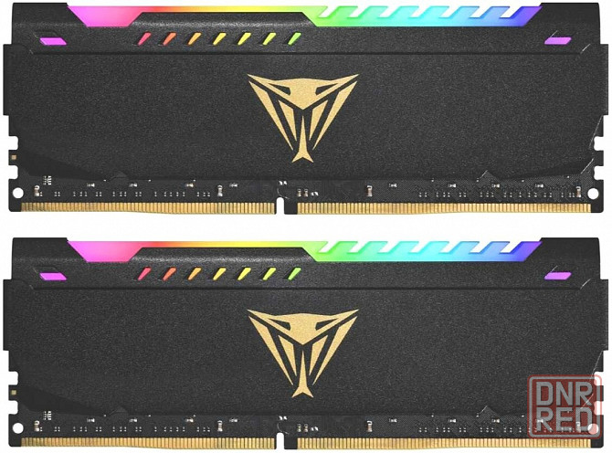 Оперативная память Ddr4 2x16gb 3200mhz Patriot Pvsr432g320c8k Viper Steel Rgb Rtl Gaming Pc4-25600 C Макеевка - изображение 1