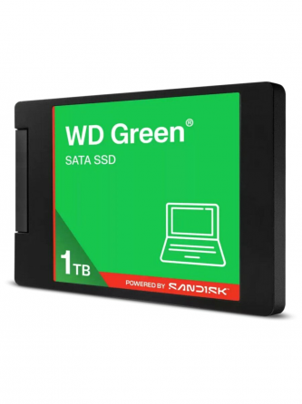 Твердотельный накопитель Ssd Wd Green Wds100t5g0a 1tb, 2.5", Sata Iii, R/W - 545/510 Mb/S 3d-Nand (а Макеевка