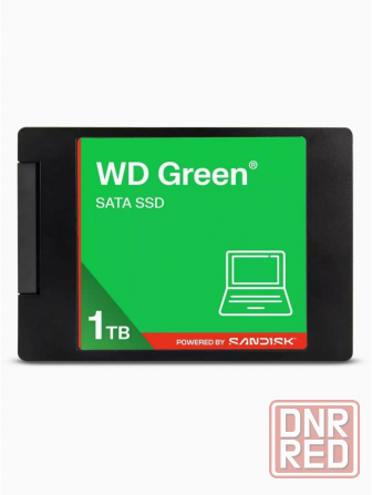 Твердотельный накопитель Ssd Wd Green Wds100t5g0a 1tb, 2.5", Sata Iii, R/W - 545/510 Mb/S 3d-Nand (а Макеевка - изображение 2