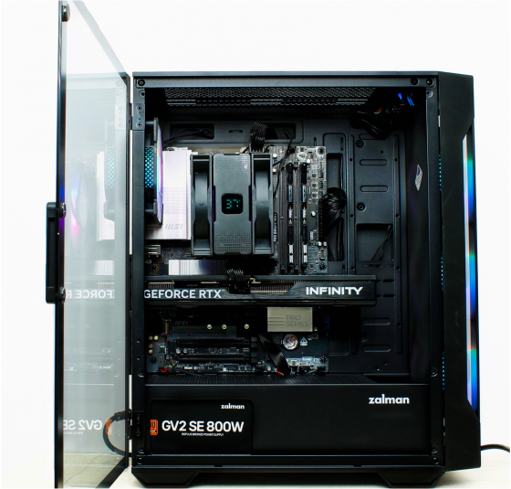 Игровой компьютер Byte-Cyberslayer | Amd Ryzen 5 7500f (6ядер/12потоков) | 800 вт | Ssd M.2 Nvme 1tb Макеевка