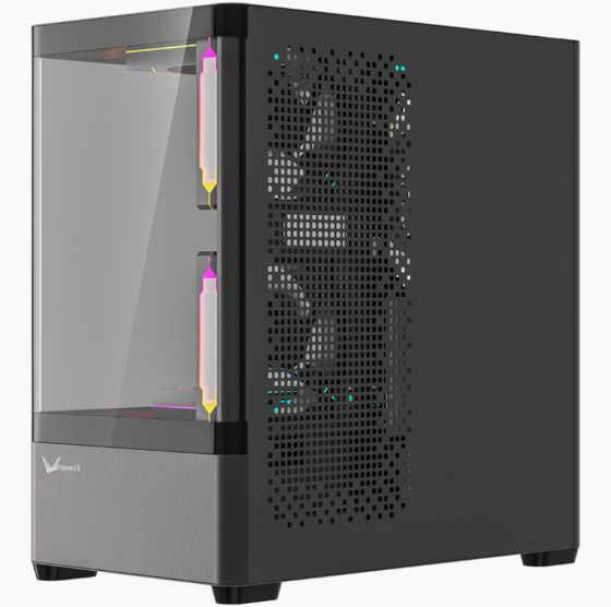 Корпус Formula Crystal U1m Cosmic черный без бп Matx 1xusb3.0 Audio Bott Psu (арт-3638) Макеевка